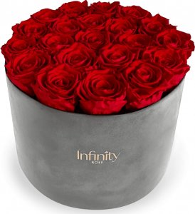 Infinity Rose Pudełko oryginalne wieczne róże box XXL prezent 1