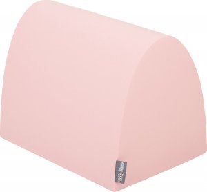 KiddyMoon Piankowy plac zabaw PPZP-KW30D-135 z piłeczkami różowy: pudrowy róż-perła-transparent basen 300/górka/tunel/rampa L/półwałek L Zabawka plac zabaw 4