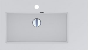 Umywalka Miraggio Umywalka z ociekaczem lewa 70 x 40 cm 3