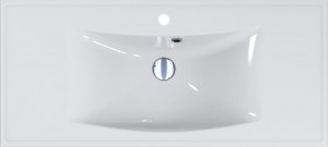 Umywalka Miraggio Umywalka Nablatowa Prostokątna 100 x 45cm 3