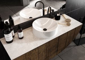 Umywalka Miraggio Umywalka nablatowa okrągła 46 cm 7