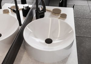 Umywalka Miraggio Umywalka nablatowa okrągła 46 cm 9