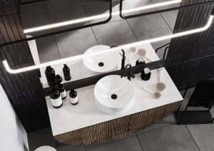 Umywalka Miraggio Umywalka nablatowa okrągła 46 cm 10