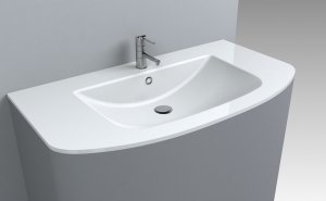 Umywalka Miraggio Umywalka nablatowa prostokątna 100 x 54cm 4