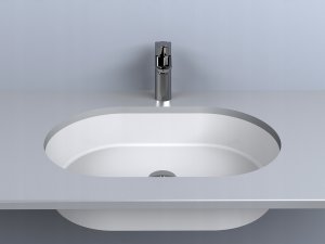 Umywalka Miraggio Umywalka podblatowa owalna 55 x 35 cm 11