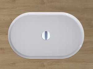 Umywalka Miraggio Umywalka podblatowa owalna 55 x 35 cm 5