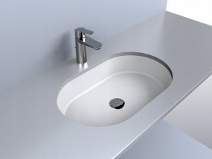 Umywalka Miraggio Umywalka podblatowa owalna 55 x 35 cm 10