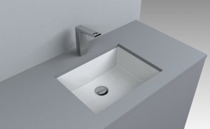 Umywalka Miraggio Umywalka podblatowa prostokątna 46 x 35cm 4