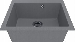 Zlewozmywak Miraggio Zlewozmywak podblatowy kwarc szary 56 cm 3