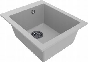 Zlewozmywak Miraggio Zlewozmywak podblatowy kwarc biały 41 cm 2