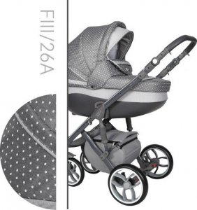 Wózek Baby Merc Wózek dziecięcy Faster 3 Style Baby Merc wielofunkcyjny 2w1 1