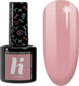 Hi Hybrid Hi Hybrid Lakier hybrydowy Zodiac nr 455 Rose Quartz Gemini 5ml 1