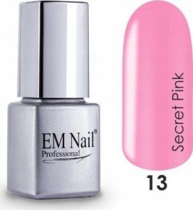 EM Nail Lakier hybrydowy EM Nail 13 Secret Pink 6ml 1