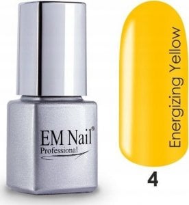 EM Nail Lakier hybrydowy EM Nail 4 Energizing Yellow 6 ml 1