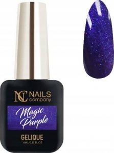 Nails Company Lakier hybrydowy NC Nails Magic Purple 6ml 1
