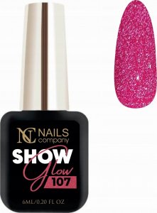 Nails Company Lakier hybrydowy NC Nails Show Glow 107 6ml 1