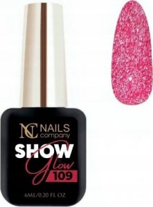 Nails Company Lakier hybrydowy NC Nails Show Glow 109 6ml 1