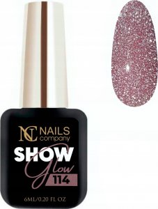 Nails Company Lakier hybrydowy NC Nails Show Glow 114 6ml 1