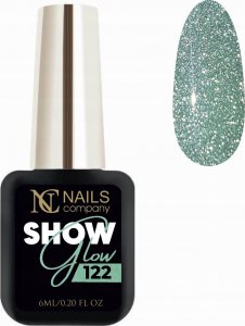 Nails Company Lakier hybrydowy NC Nails Show Glow 122 6ml 1