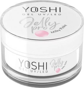 Yoshi Żel budujący JELLY PRO GEL UV LED Milky Pink 50 ml GP009 1