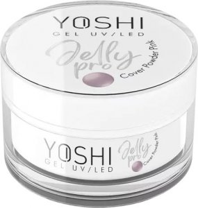 Yoshi Żel budujący JELLY PRO GEL UV LED Cover Powder Pink 50 ml GP008 1