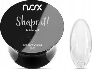 Żel budujący NOX Shape it! Perfect Clear 30g 1