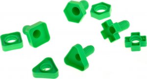 Klocki konstrukcyjne edukacyjne śruby montessori 30 elementów 3