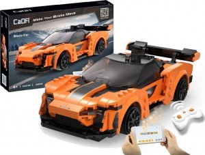 Lean Sport Klocki konstrukcyjne Auto sportowe pomarańczowe 1