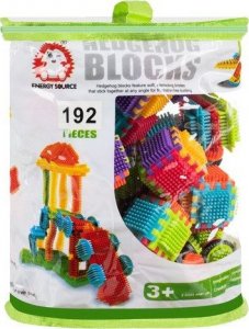 Kruzzel Klocki konstrukcyjne- jeżyki 192szt. Kruzzel 20376 2