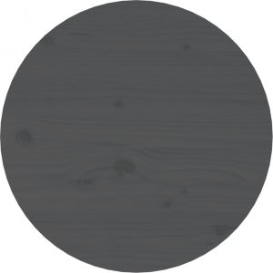 vidaXL Stolik kawowy, szary, 45x40 cm, lite drewno sosnowe 6