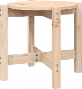 vidaXL Stolik kawowy, 52,5x45 cm, lite drewno sosnowe 2