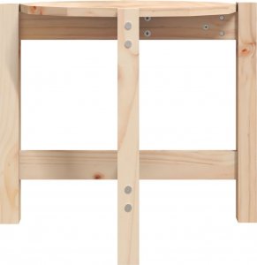 vidaXL Stolik kawowy, 52,5x45 cm, lite drewno sosnowe 6