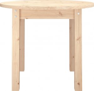 vidaXL Stolik kawowy,  55x45 cm, lite drewno sosnowe 5