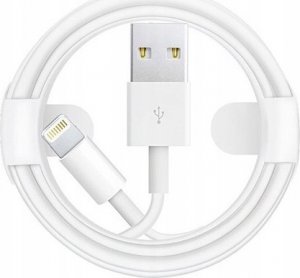 Kabel USB USB-A - Lightning 1 m Biały (31206) 2