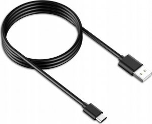 Kabel USB M KABEL USB TYP-C SAMSUNG CZARNY FAST CHARGER QUICK SZYBKIE ŁADOWANIE TYP C TYPC 90CM EP-DG970 1