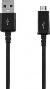 Kabel USB M USB-A - microUSB Czarny (9847) 1