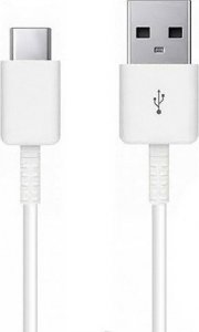 Kabel USB USB-A - USB-C 1.1 m Biały (26197) 2