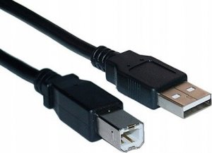 Kabel USB M KABEL USB A USB B CZARNY PRZEWÓD DRUKARKA 1,5M WTYK USB A - WTYK USB B 1