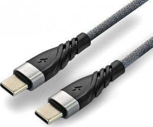 Kabel USB EverActive USB-A - microUSB 1 m Szary (CBB-1MG) 1