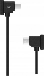 Kabel USB BRDRC USB-C - microUSB 2 m Czarny 1