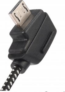 Kabel USB BRDRC USB-B - microUSB 0.2 m Czarny 2