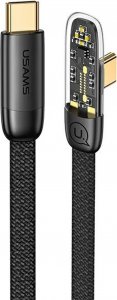 Kabel USB Usams USB-C - USB-C 1.2 m Czarny (USA895) 1