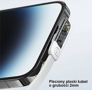 Kabel USB Usams USB-C - USB-C 1.2 m Biały (USA890) 6