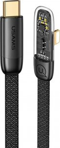 Kabel USB Usams USB-C - USB-C 1.2 m Czarny (USA891) 1
