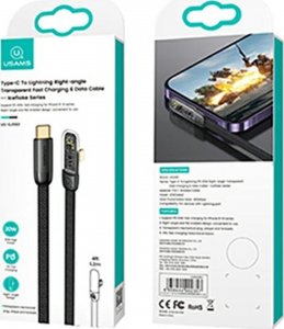 Kabel USB Usams USB-C - USB-C 1.2 m Czarny (USA891) 17