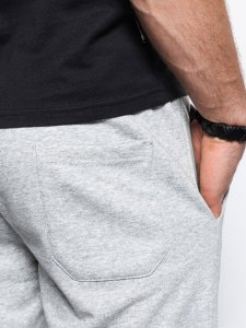 Ombre Spodenki męskie dresowe za kolano - szaro-czarne V3 P29 XXL 3