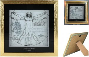 Carmani Obrazek - L. da Vinci, Człowiek witruwiański (CARMANI) 1