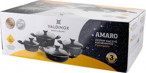 Valdinox Zestaw 4 garnków z pokrywkami Valdinox Amaro 2
