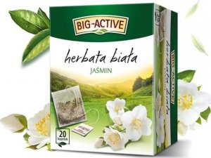 HERBAPOL BIG ACTIVE Herbata biała z jaśminem 20tb 1