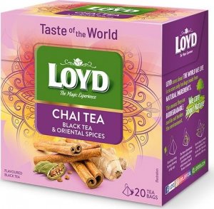 LOYD Herbata Loyd Taste of The World Loyd Chai Tea piramidki 1